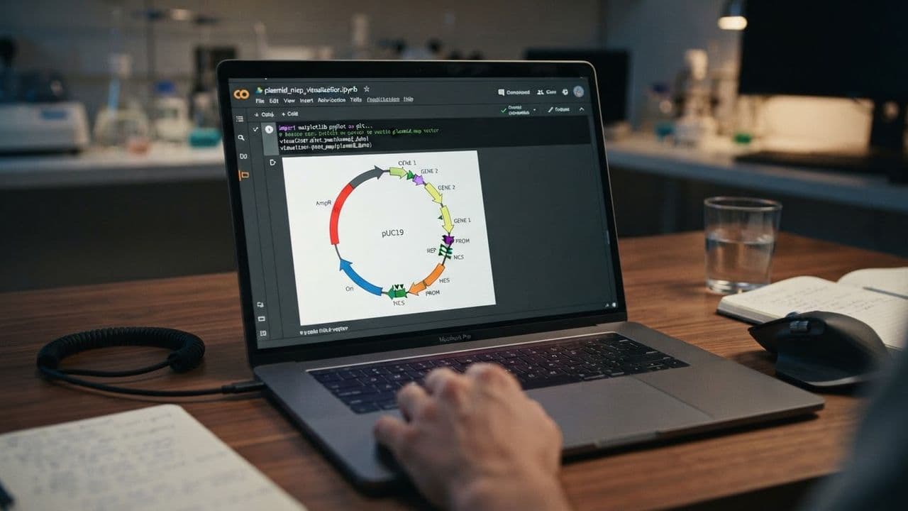 Napravite sopstveni plasmidni radni sto u Google Colab-u sa Biopythonom